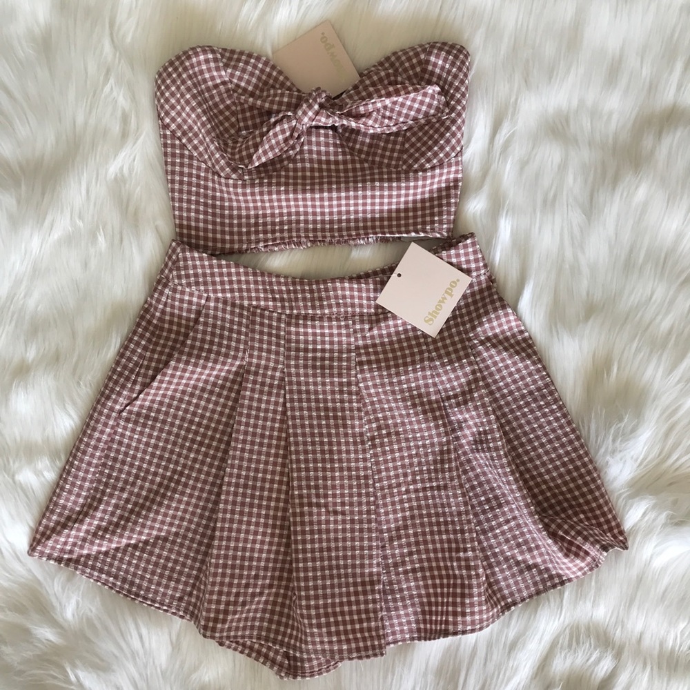 Showpo Show Business Two Piece Set NEW WITH TAGS